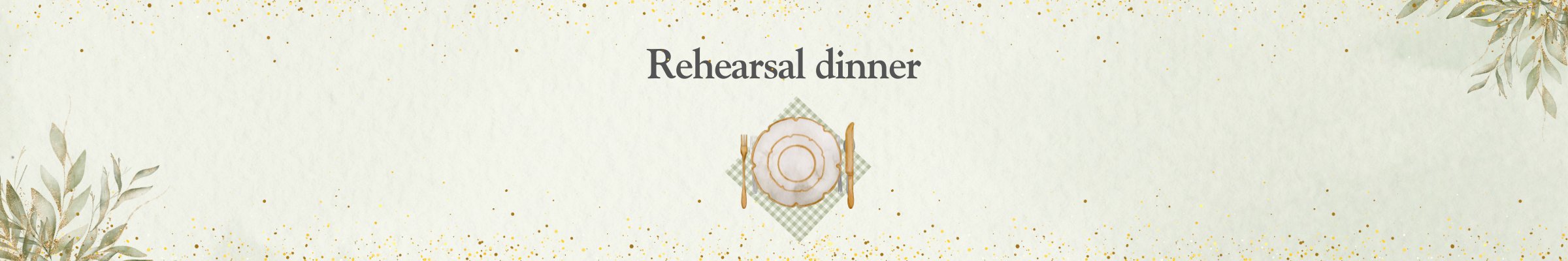 Rehearsal Dinner Invitations