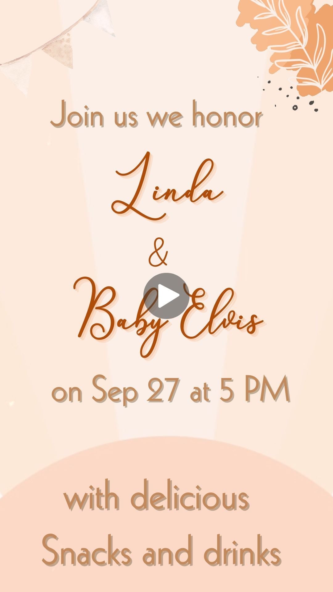 Bohemian Baby Shower Invitation - Baby Vibes All Over Baby Shower Invite - urnotinvitedBaby ShoweryourenvitedurnotinvitedINV-0064Video OnlyBohemian Baby Shower Invitation - Baby Vibes All Over Baby Shower Invite