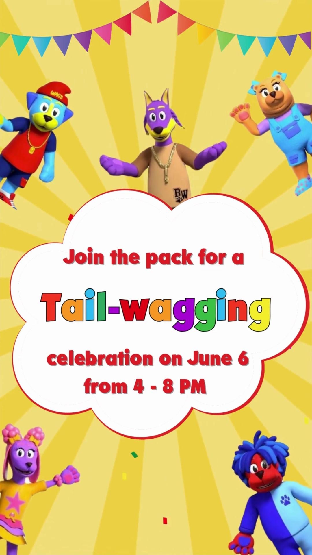 Doggy Land Animated Video Invitation - urnotinvitedKIds BirthdayurnotinvitedurnotinvitedINV-1329video onlyDoggy Land Animated Video Invitation