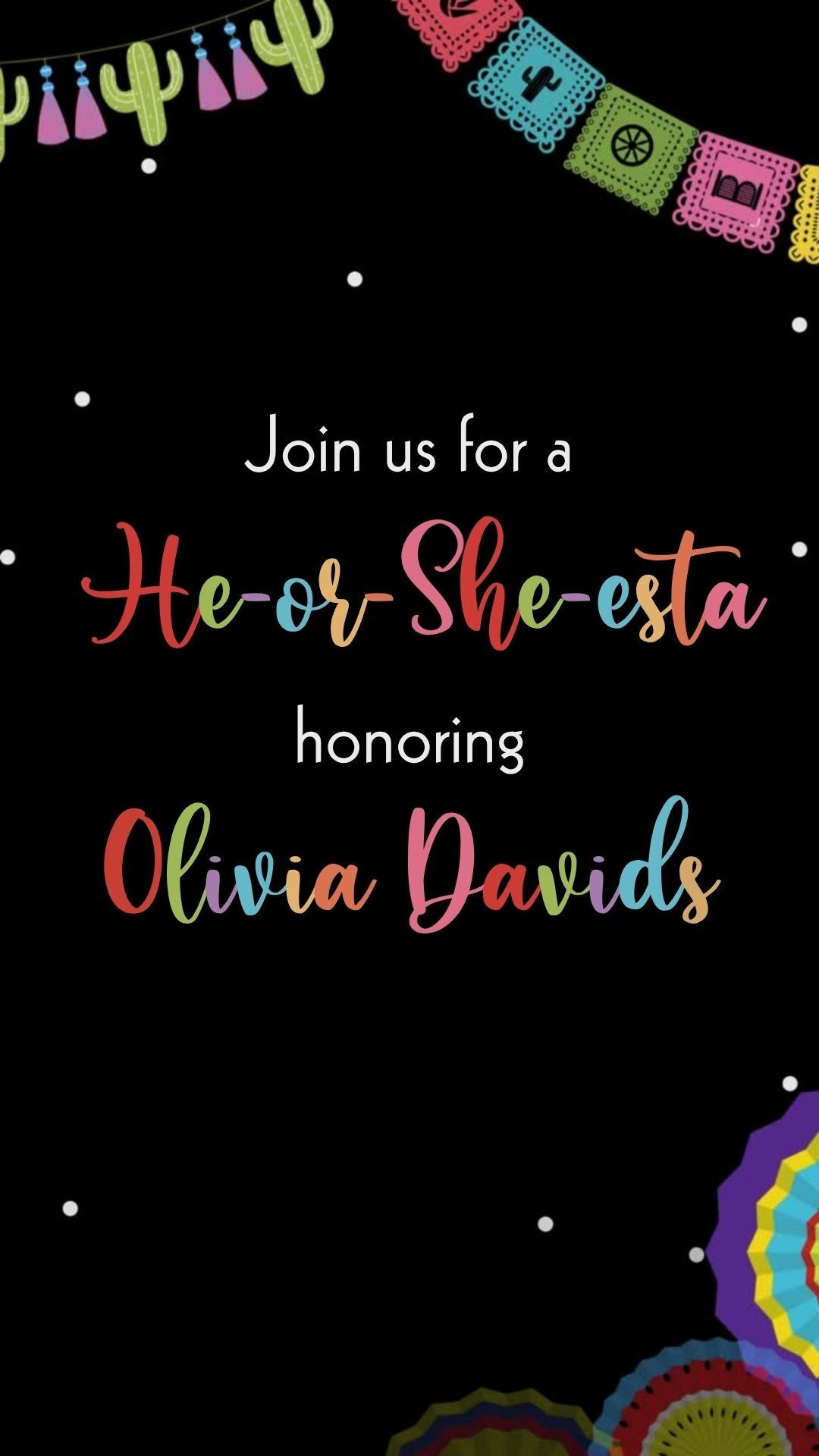 Fiesta Gender Reveal Video Invitation - urnotinvitedGender RevealurnotinvitedurnotinvitedINV-1283DIY VideoFiesta Gender Reveal Video Invitation