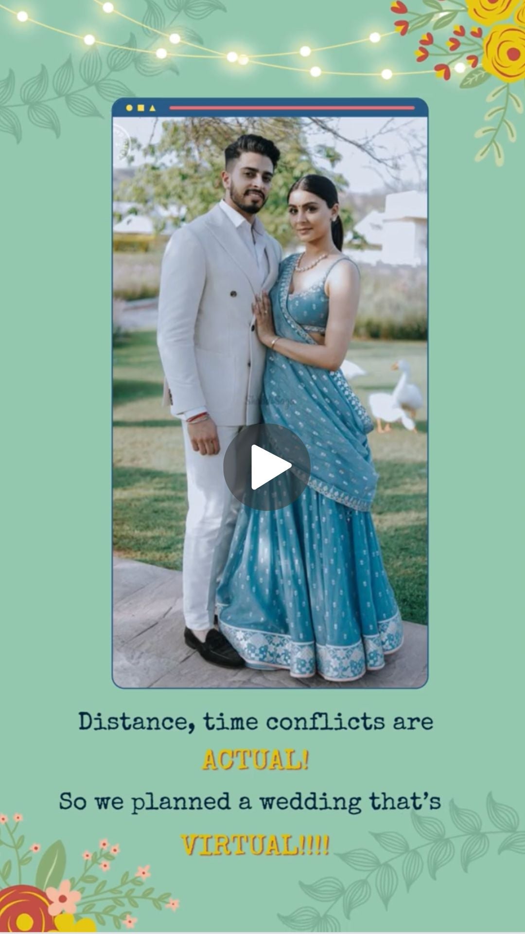 Indian Zoom Virtual Wedding Video Invitation - Zoom Wedding Theme Digital Invite - Save The Date - urnotinvitedIndian WeddingurnotinvitedurnotinvitedINV-1315Video OnlyIndian Zoom Virtual Wedding Video Invitation - Zoom Wedding Theme Digital Invite - Save The Date