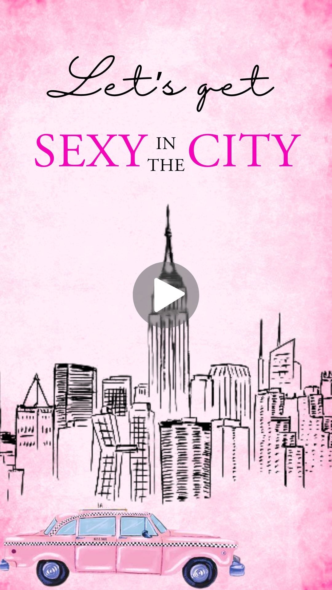 Sex and the City Birthday Animated Video Invitation | Canva Template | Instant Download - urnotinvitedInvitationsurnotinvitedurnotinvitedINV-1188Video OnlySex and the City Birthday Animated Video Invitation | Canva Template | Instant Download