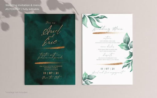 Sophistication Meets Romance: How to Design a Breathtaking Elegant Wedding Invitation