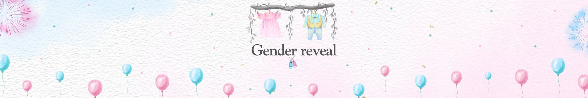 Gender reveal invitation templates