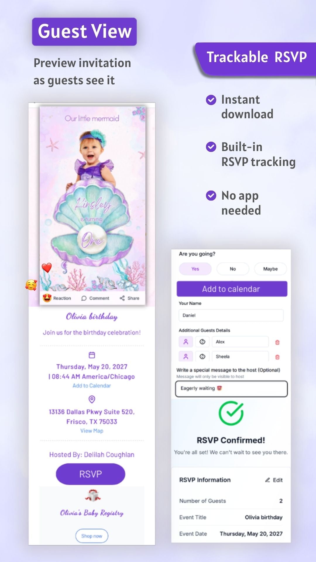 TWINS Where the Wild Things Are Invitation - Wild Ones 1st Birthday Joint Party Invite