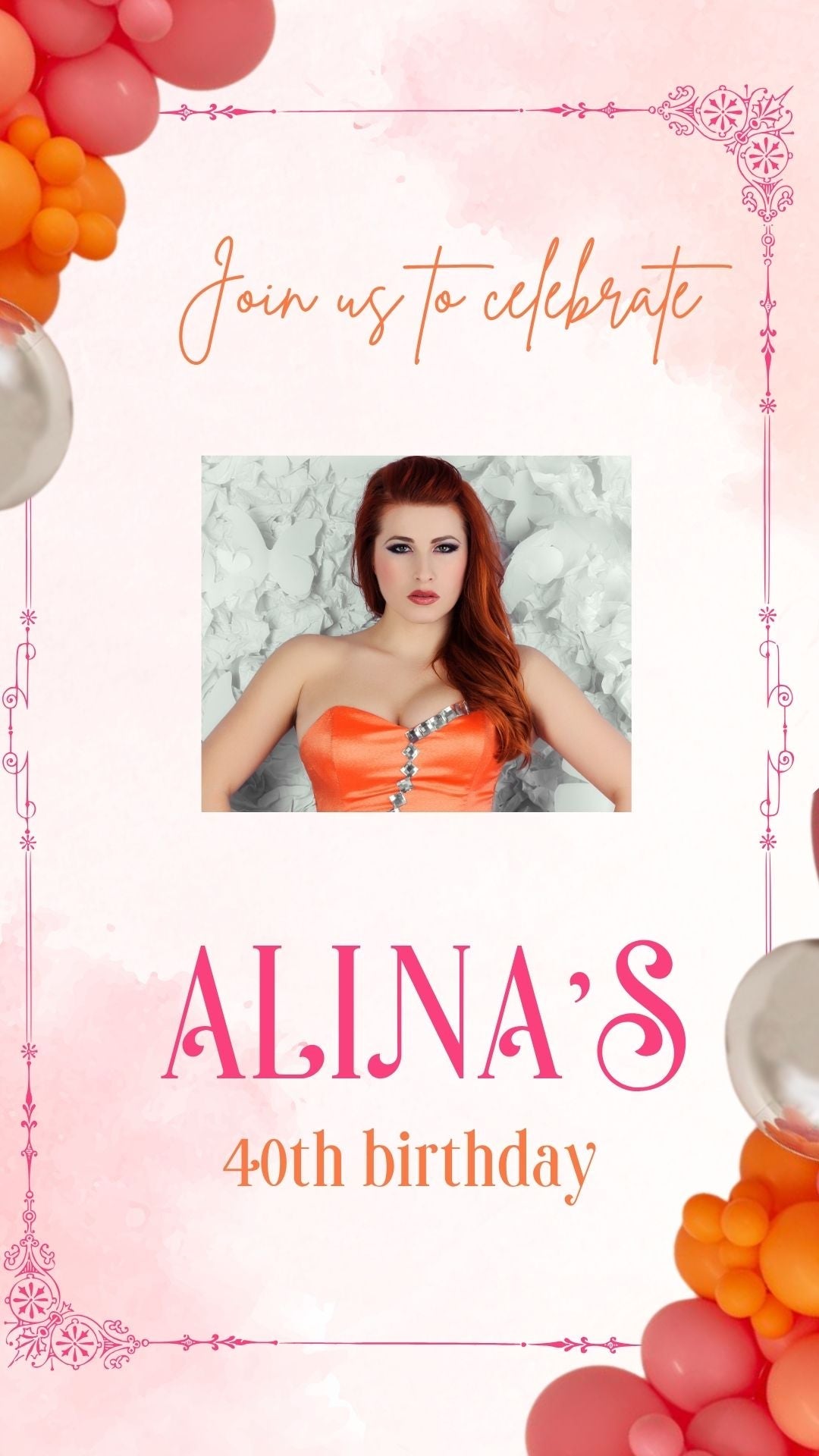 40th Birthday Party Video Invitation – Forty and Fabulous Animated Invite | Canva Template | Instant Download - urnotinvitedAdult BirthdayurnotinvitedurnotinvitedINV-1277Video Only40th Birthday Party Video Invitation – Forty and Fabulous Animated Invite | Canva Template | Instant Download