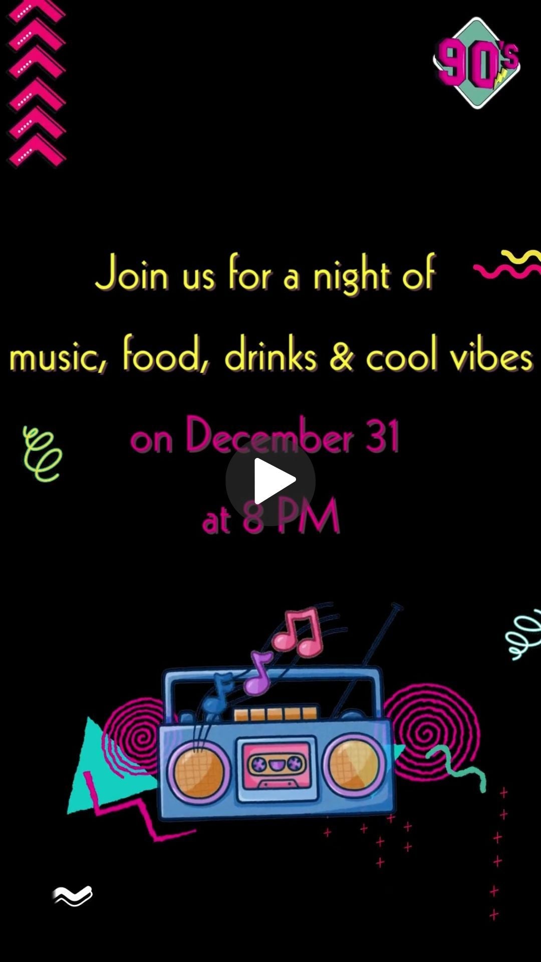 90’s NYE House Party Video Invitation - 90’s Swag On Nye House Party Digital Invite - urnotinvitedInvitationsurnotinvitedurnotinvitedINV-13292Video Only90’s NYE House Party Video Invitation - 90’s Swag On Nye House Party Digital Invite
