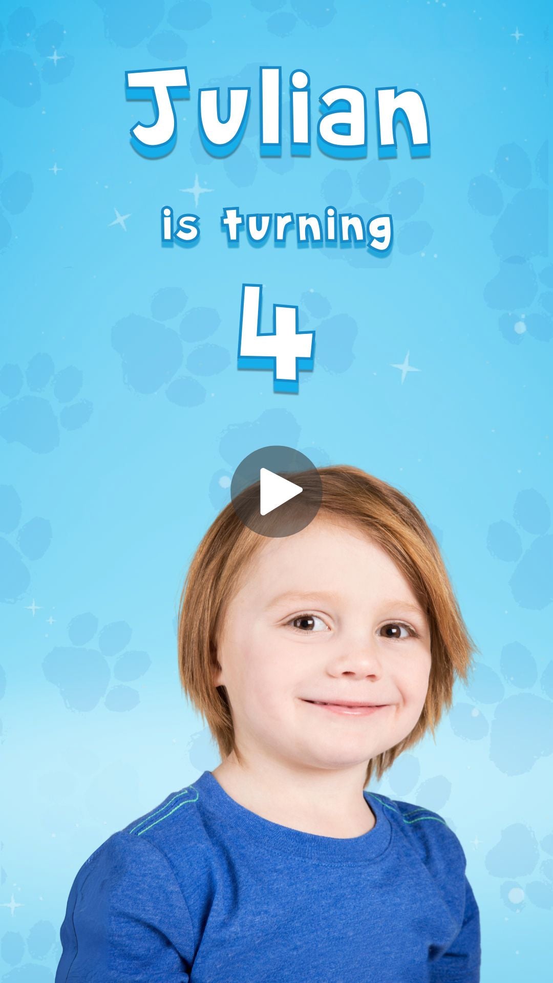 Blue’s Clues Birthday Invitation for Boy | Canva Template | Instant Download