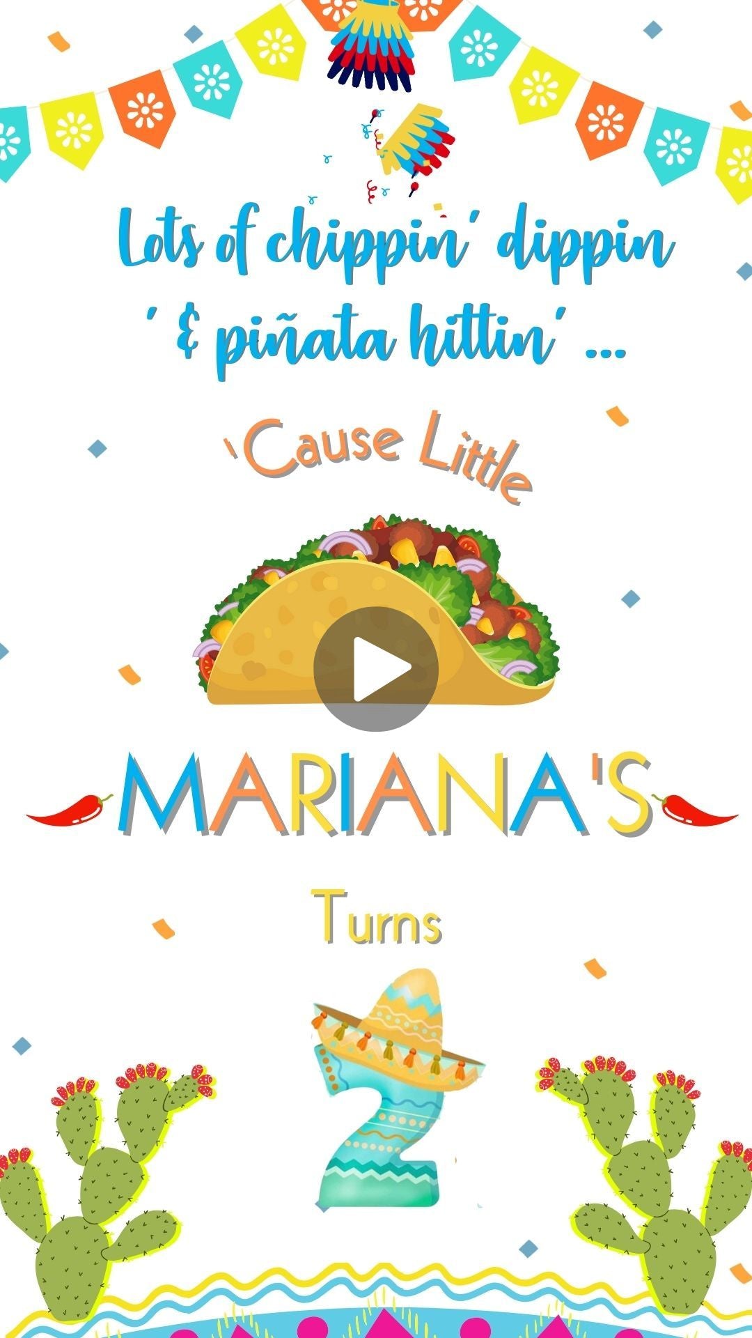 taco twosday invitation​