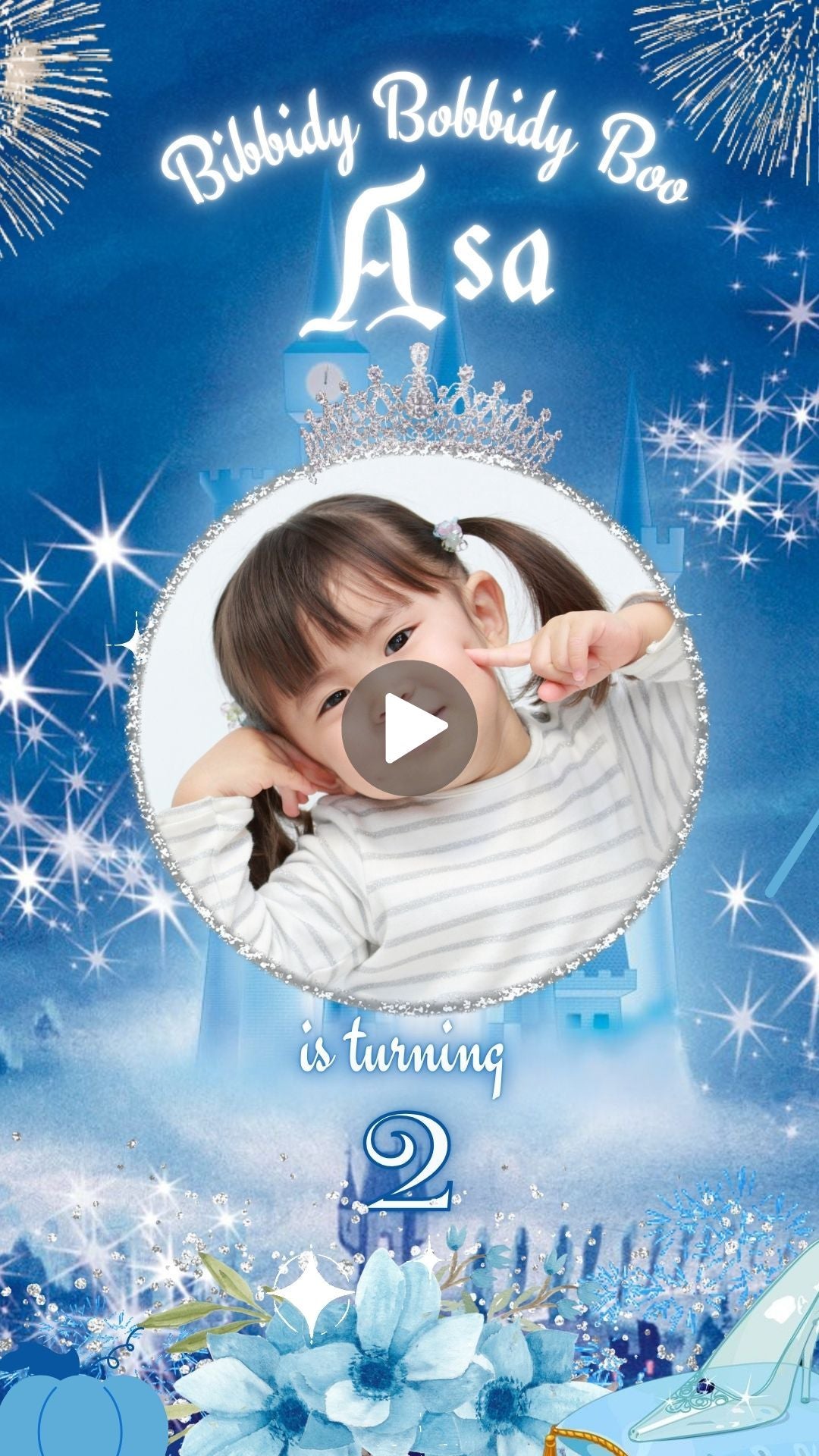 cinderella birthday invitations​