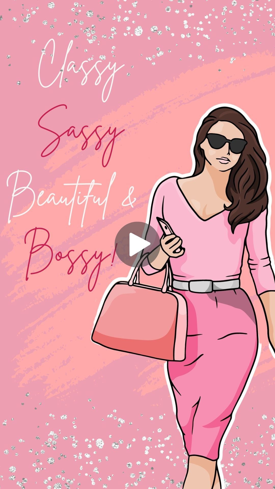 Boss Lady Birthday Video Invitation - Boss Lady Birthday Theme Digital Invite