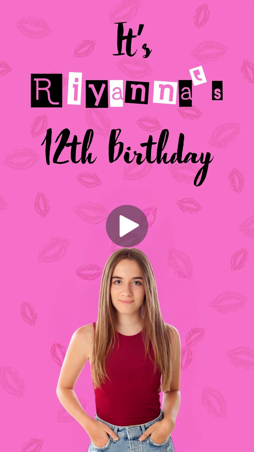 Invitación de chicas malas - Invitación a la fiesta de cumpleaños de chicas