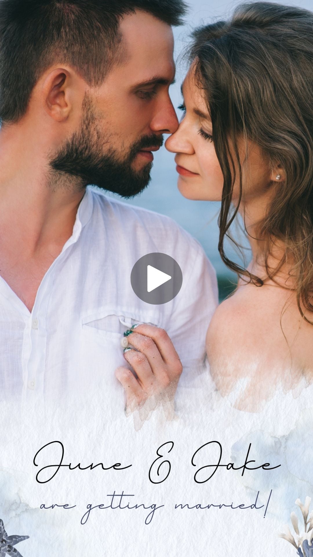 Nautical Wedding Invitation -  Marine Wedding Invitation - Beach Wedding Invite - Save The Date