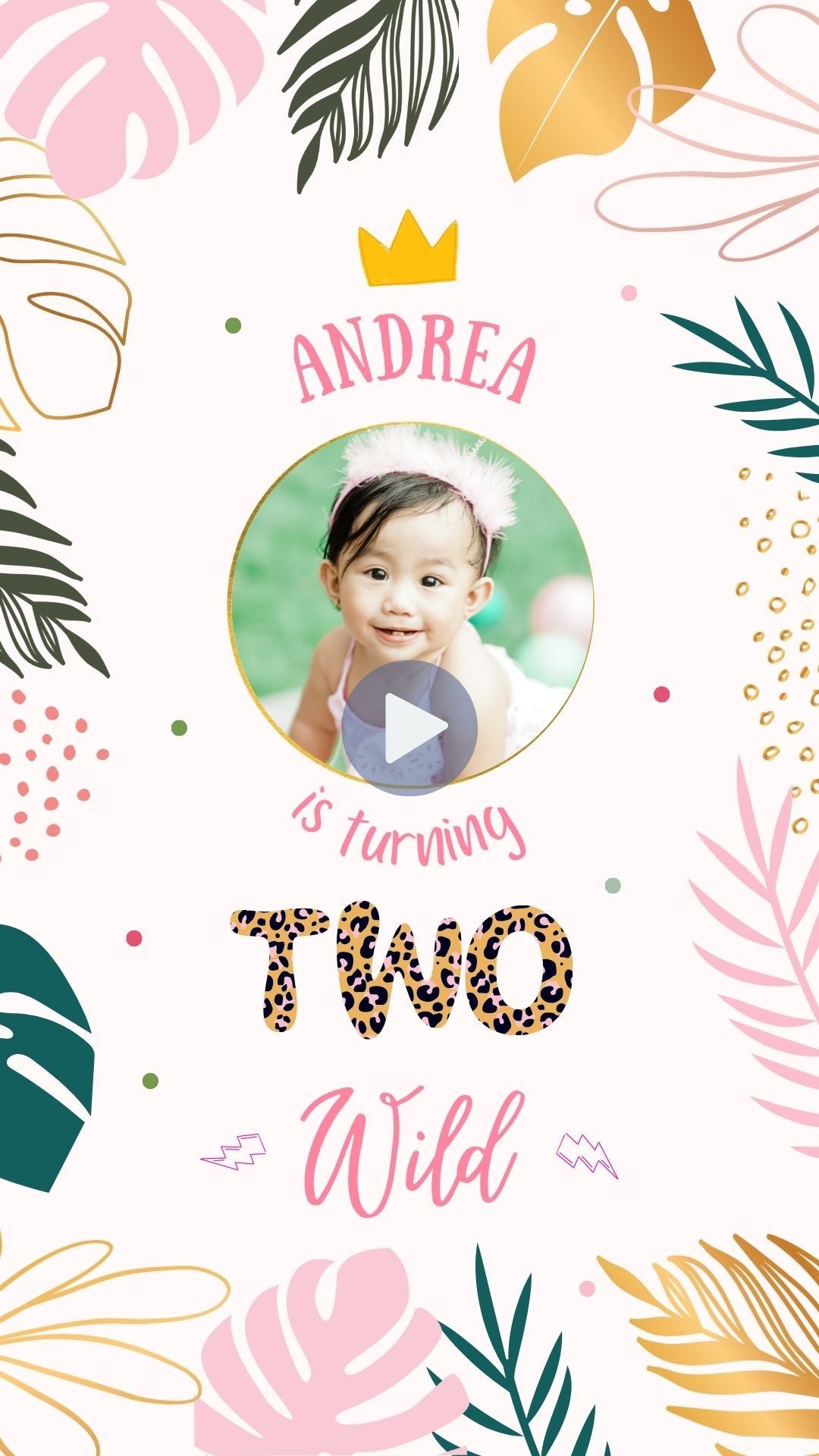 baby girl safari theme birthday​