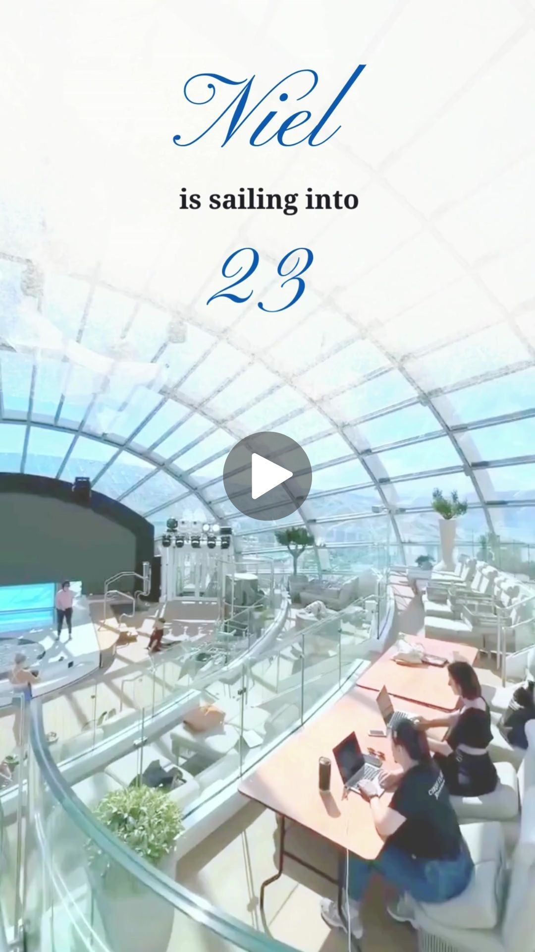 Invitación en vídeo de cumpleaños de crucero - Invitación a fiesta de cumpleaños temática de crucero