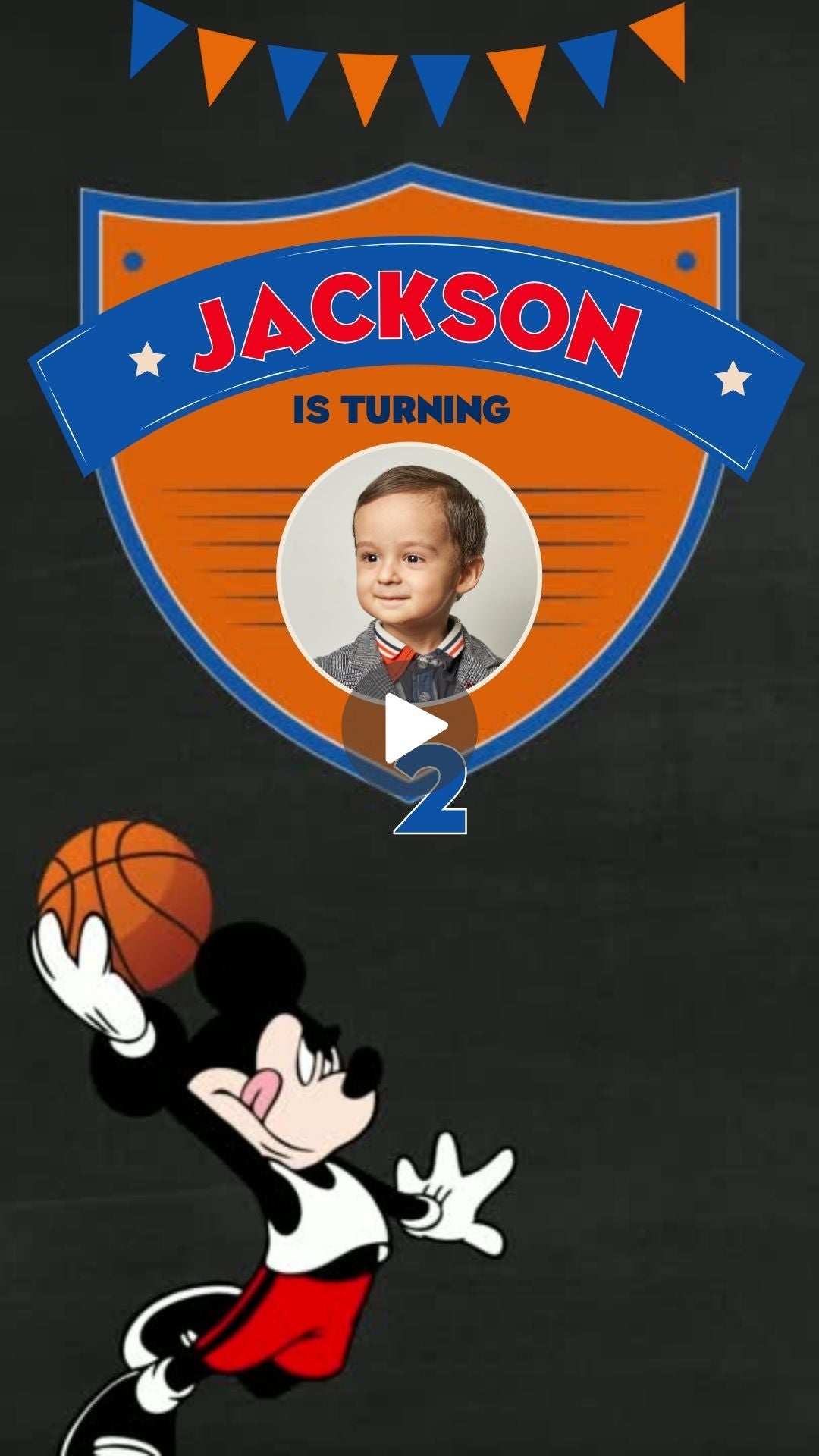 mickey mouse birthday​