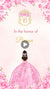 Pastel Pink  & Gold Quinceanera Video Invitation - Pastel Pink  & Gold Quinceanera Theme Digital Invite