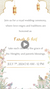 Mughal Wedding Animation Video Invitation - Mughal Theme Wedding Digital Invite - Save the date