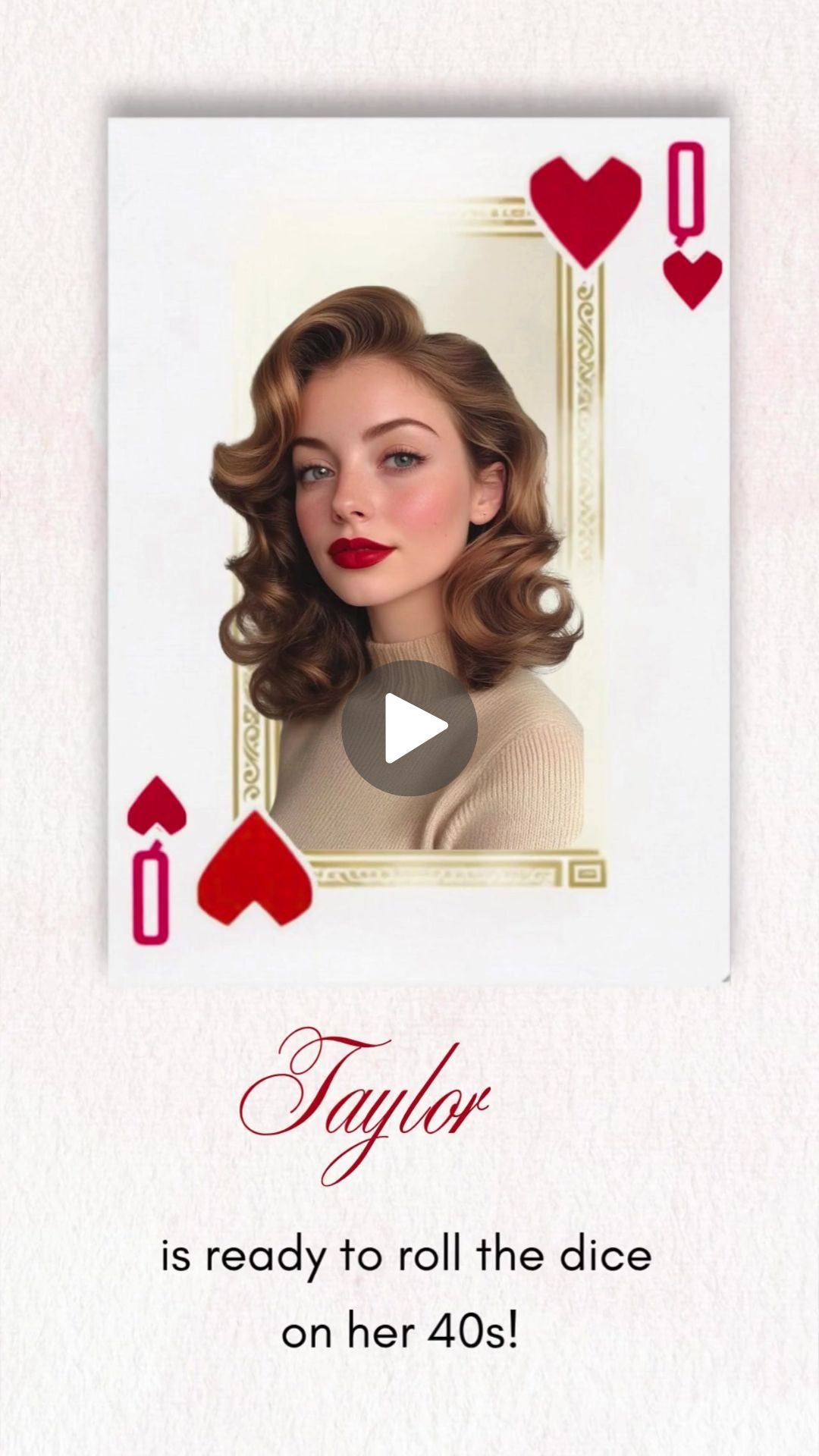 Las Vegas Birthday Video Invitation - Las Vegas Theme Digital Party Invite