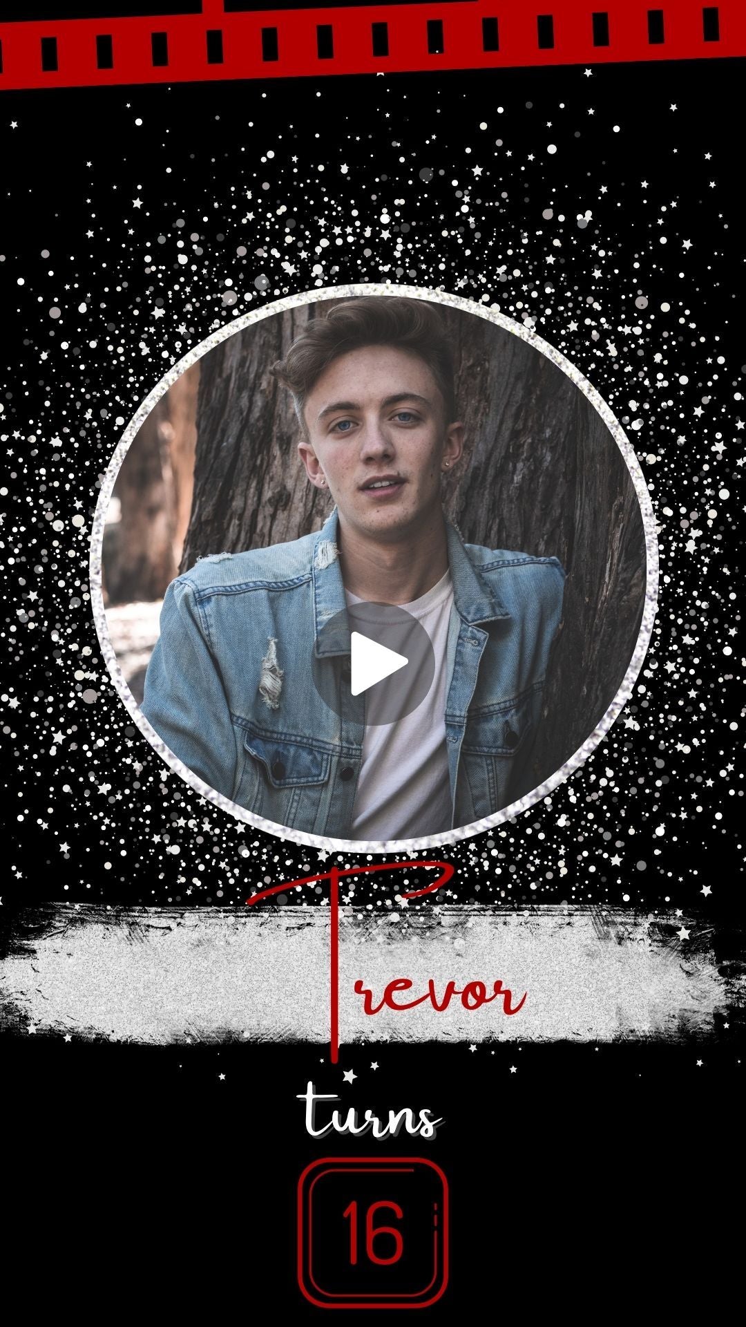 Surprise Birthday Video  Invitation - Sweet 16 Unlocked Surprise Birthday Invite