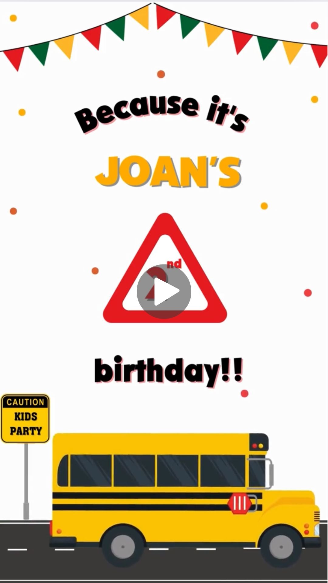 wheels on the bus birthday party​