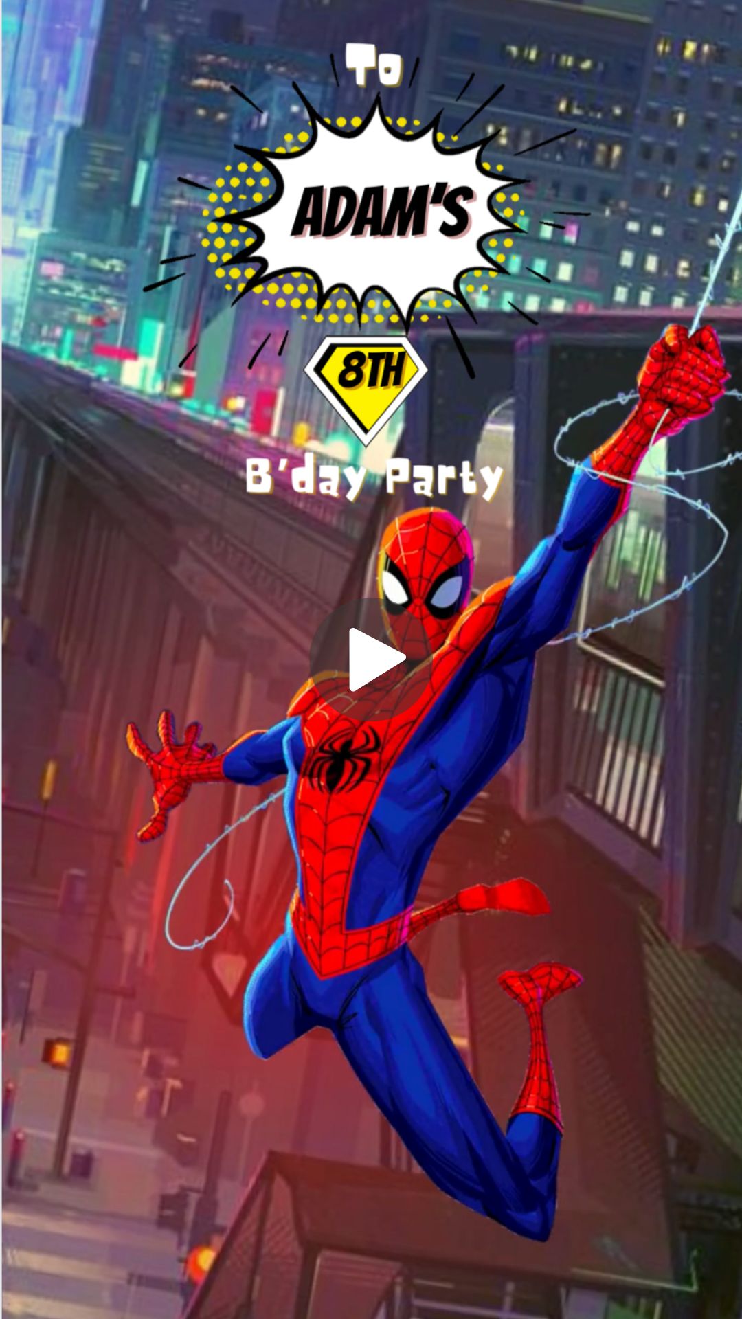 super hero birthday invites, superhero birthday invitations​