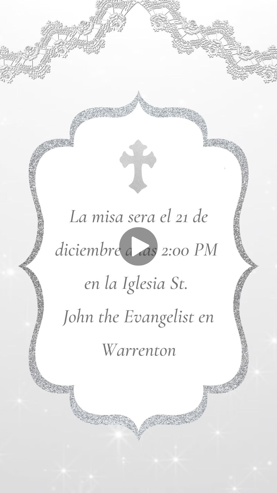 Baby Charro Baptism Invitation - A Celebrar El Bautismo De Nuestro Hijo Invite