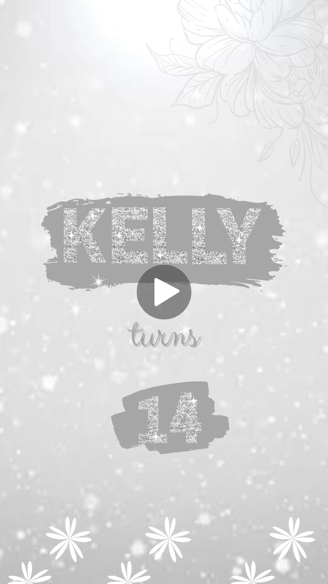 all white birthday party invitations