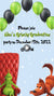 Grinch Graduation Video Invitation - Grinch Theme Graduation Party Digital Invite