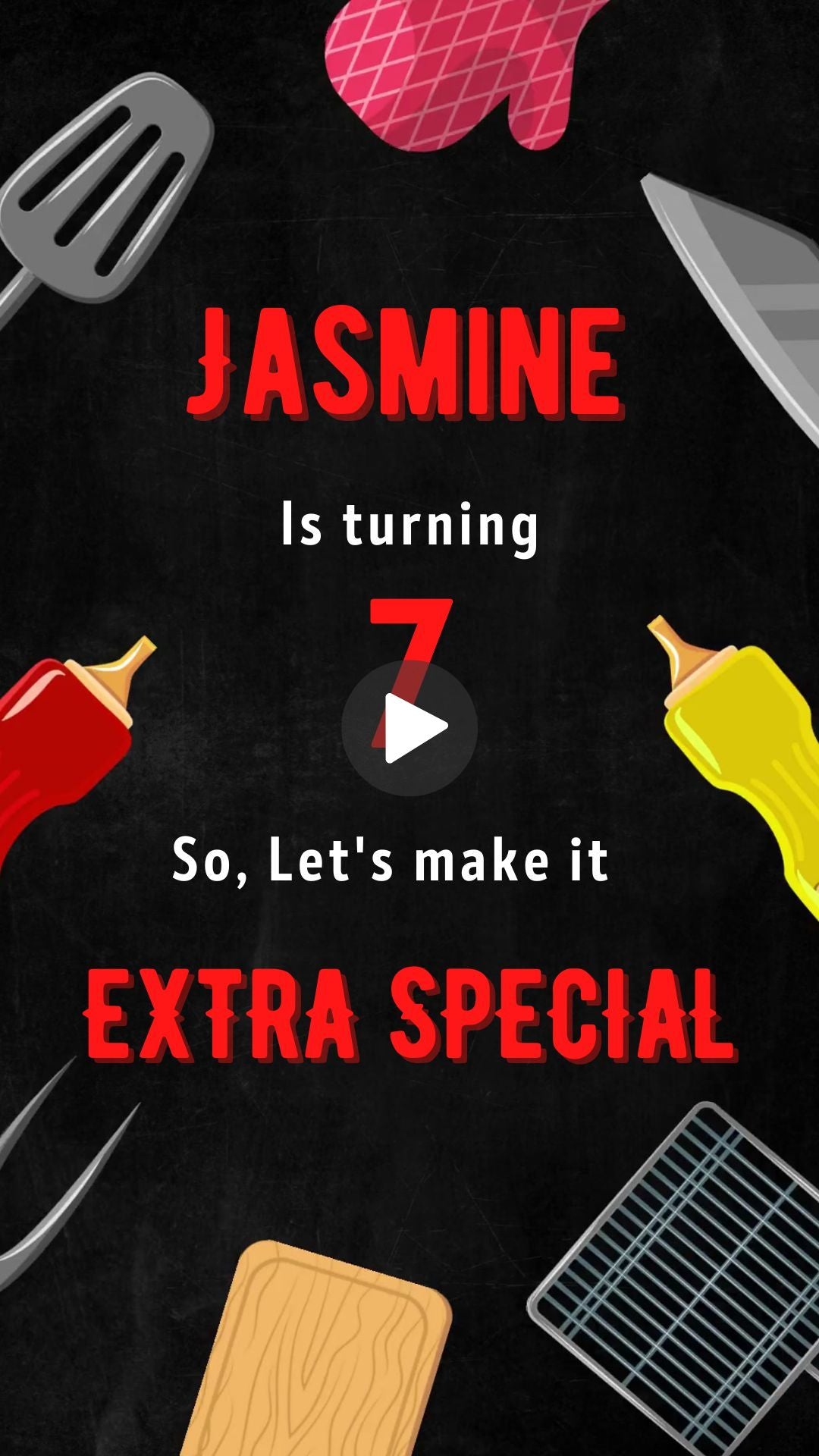 summer birthday invitations​