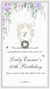 Bridgerton Birthday Video Invitation - Bridgerton-inspired Theme Birthday Party Invite