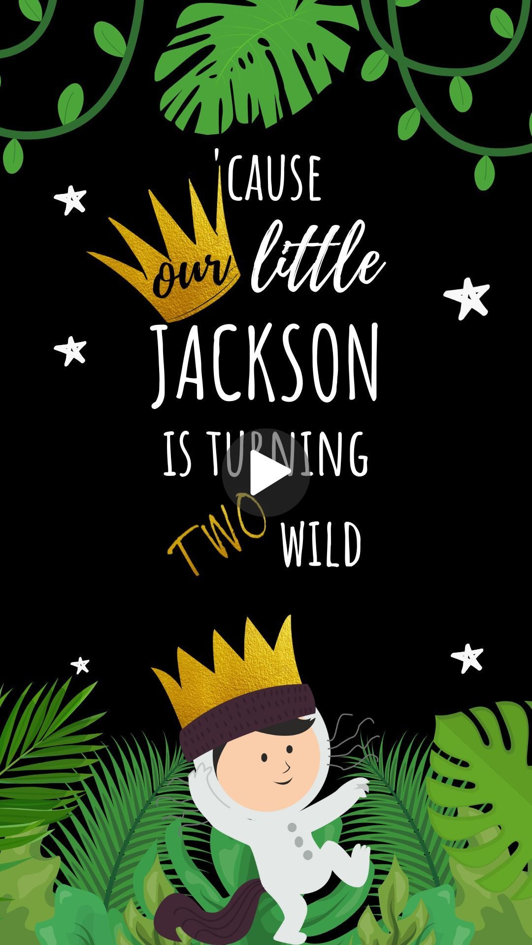 wild one birthday invitations​