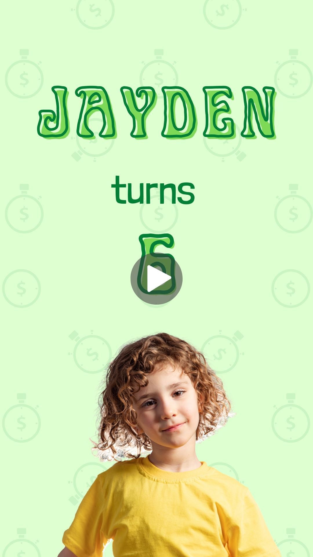 money birthday invitations