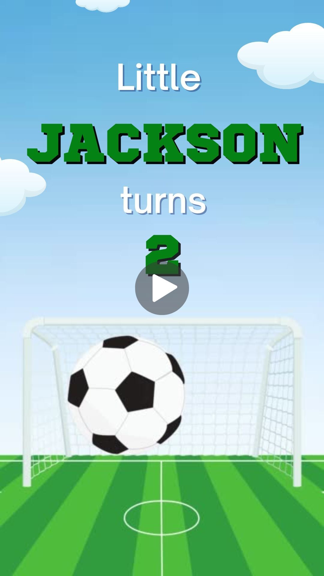 soccer birthday invitations​