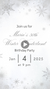 Winter Wonderland Birthday Video Invitation - Winter Wonderland Snow-Theme Digital Party Invite