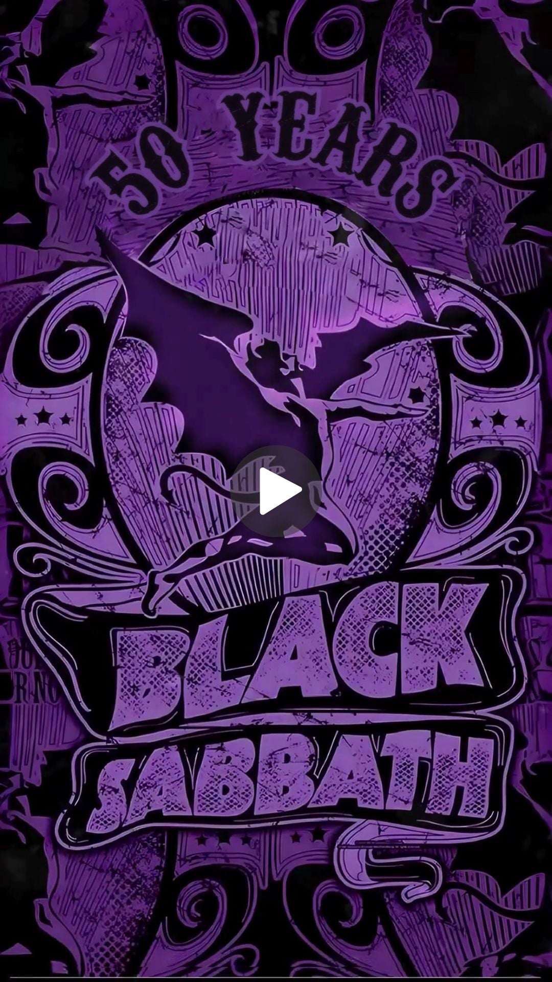 Rock Music Birthday Video Invitation | Heavy Metal Party Invite | Rockstar Theme Birthday Invitation | Digital Canva Template | Instant Download