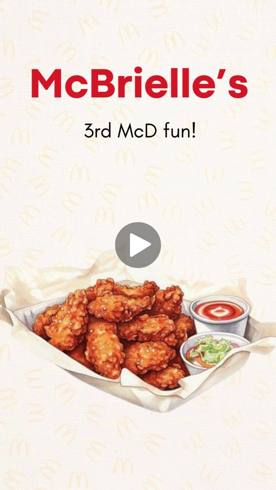 McDonald’s Birthday Animated Video Invitation | Canva Template | Instant Download