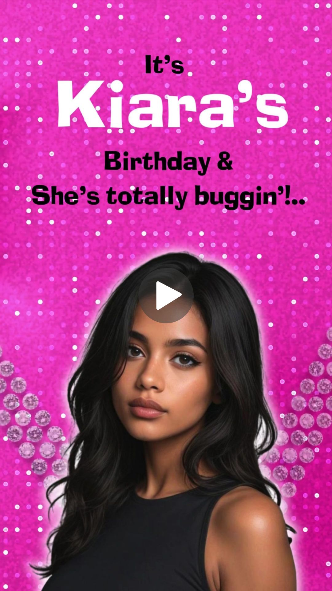 Clueless Birthday Video Invitation - Clueless Theme Birthday Party Digital Invite | Canva Template | Instant Download