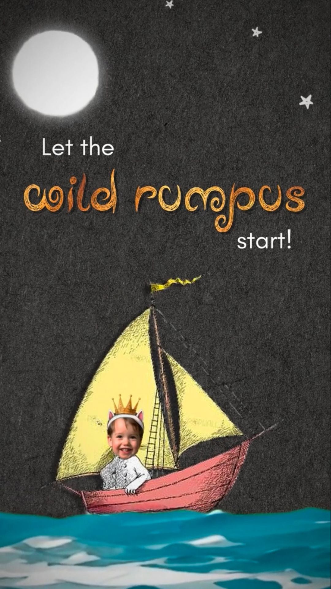 Where the Wild Things Are Maurice Sendak Birthday Invitation - Where the Wild Things Are Maurice Sendak Birthday Video Invite