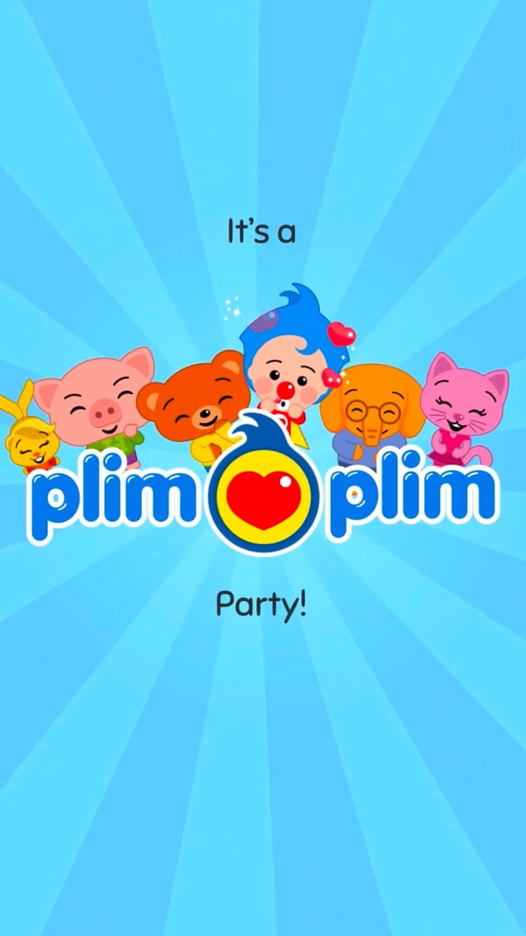 Baby Plim Plim Birthday Invitation -  Baby Plim Plim Birthday Video Invitation