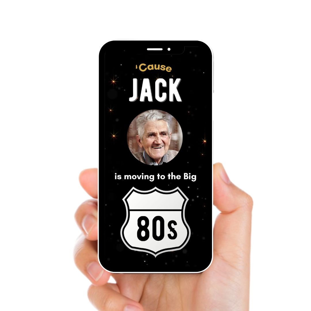 Trucker Birthday Video Invitation - Trucker Birthday Party Theme Invite