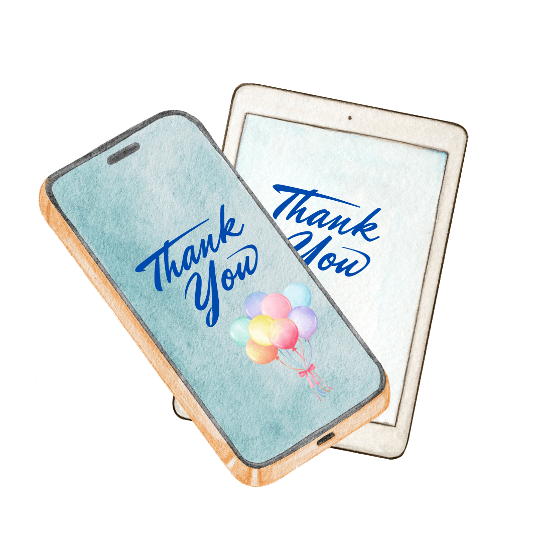 Digital Thank You Card / Reminder Card - urnotinvitedyourenvitedurnotinvitedDigital Thank You CardDigital Thank You Card / Reminder Card