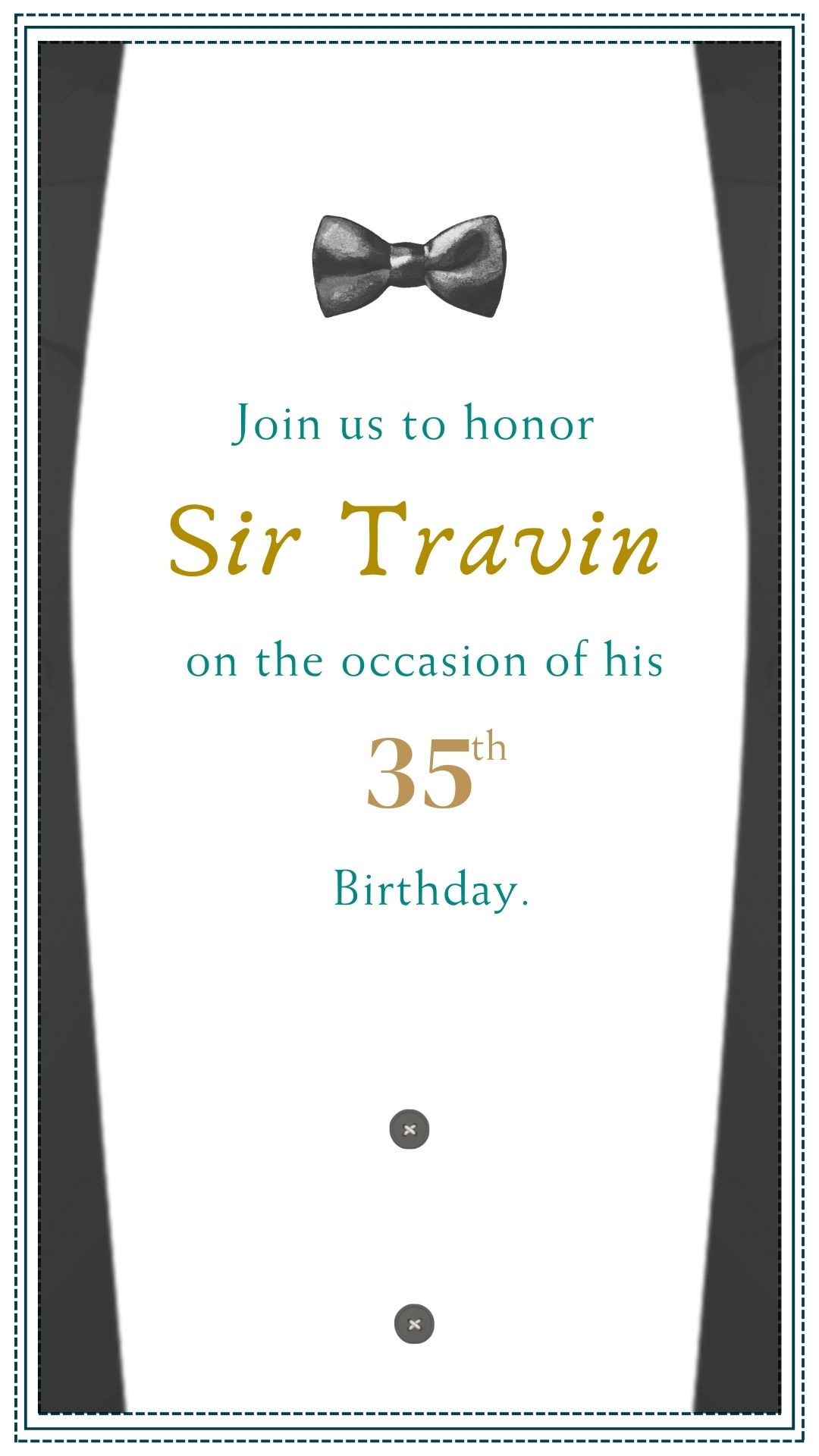 A Gentleman’s Celebration | Bridgerton Men Birthday Invitation | The Duke’s Soirée