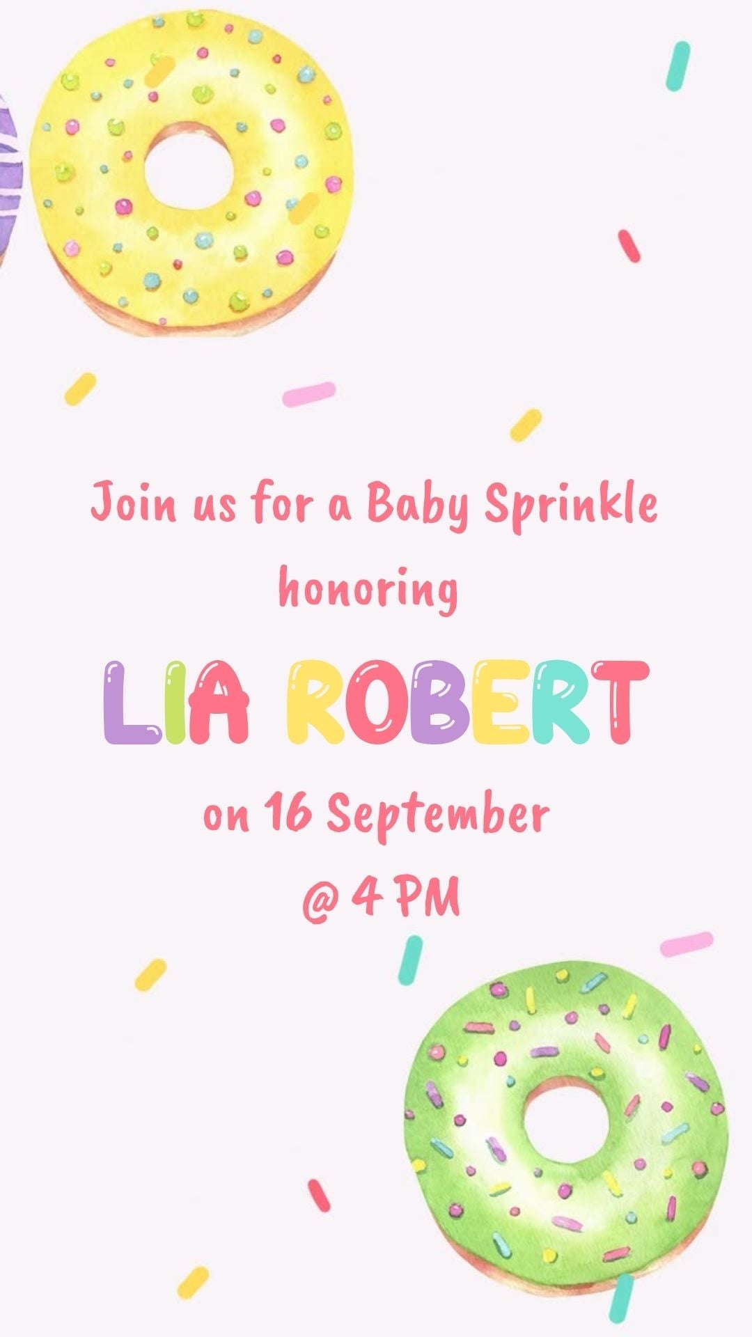 Pink Donut Baby Shower Invite - Oh Baby Donut Party Invitation – Sweet Donut Theme Baby Shower Party Invite - urnotinvitedBaby ShoweryourenvitedurnotinvitedINV-0225Video OnlyPink Donut Baby Shower Invite - Oh Baby Donut Party Invitation – Sweet Donut Theme Baby Shower Party Invite