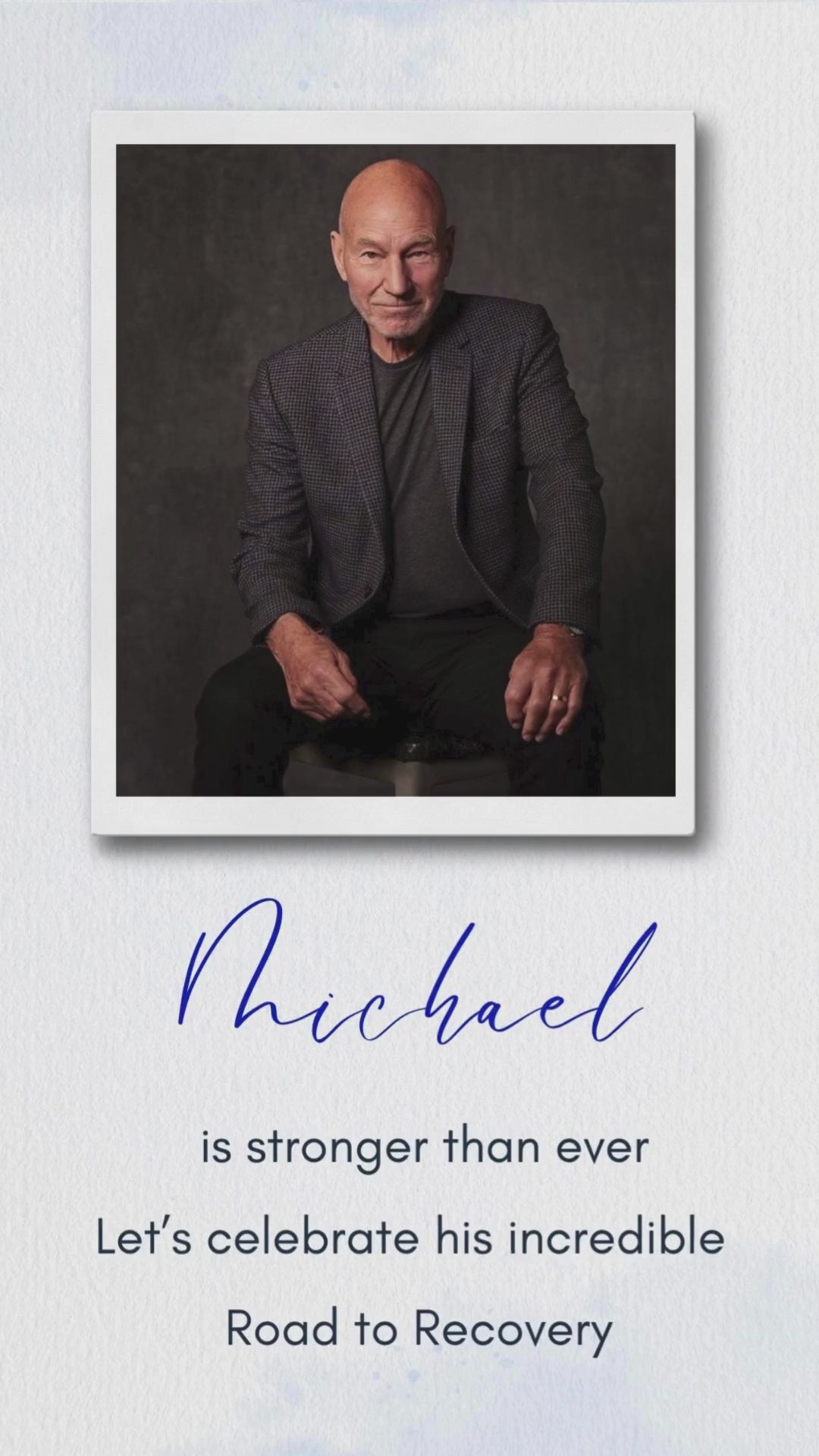 Men Cancer Birthday Video Invitation - Men Cancer Birthday Digital Invite  | Canva Template | Instant Download