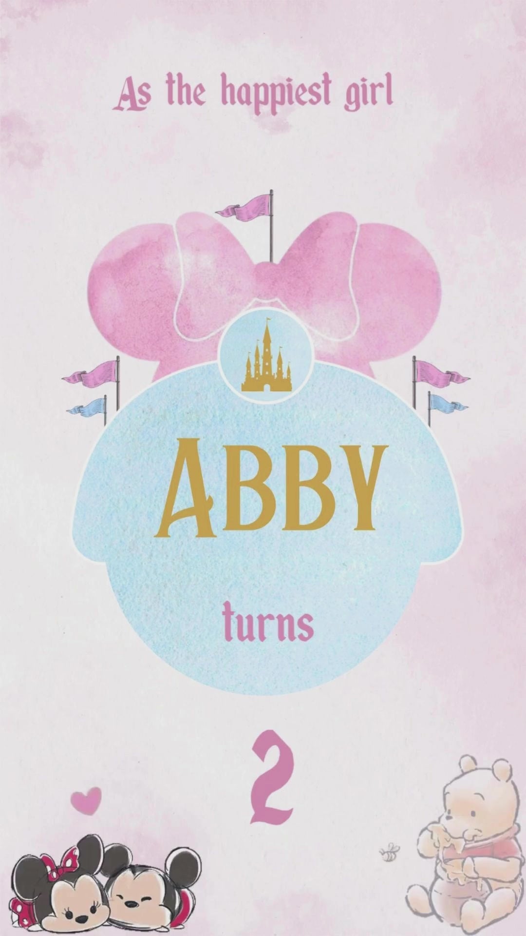 Magical Birthday Video Invitation - Magical Theme Digital Party Invite