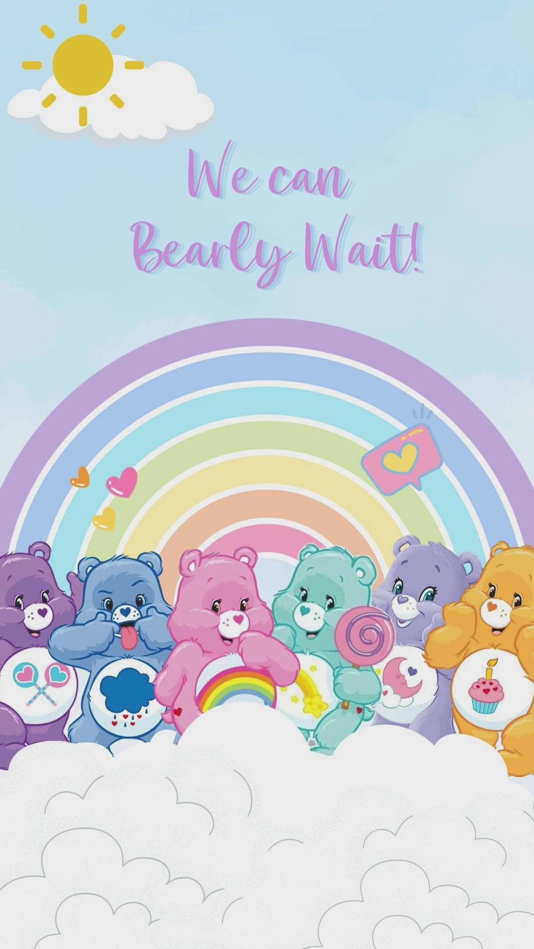 Pastel Care Bears Baby Shower Video Invitation - Pastel Care Bears Theme Baby Shower Invite, Pastel Rainbow Animated Invitation - urnotinvitedBaby ShowerurnotinvitedurnotinvitedINV-1271Video OnlyPastel Care Bears Baby Shower Video Invitation - Pastel Care Bears Theme Baby Shower Invite, Pastel Rainbow Animated Invitation