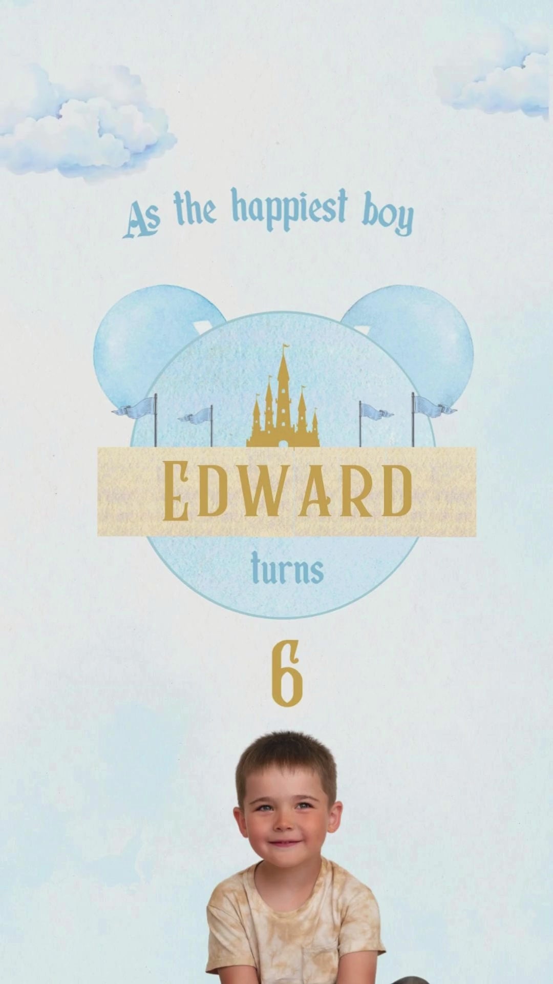 Magical Adventure Boy Birthday Party Video Invitation - Adventure Boy Magical Birthday Invite