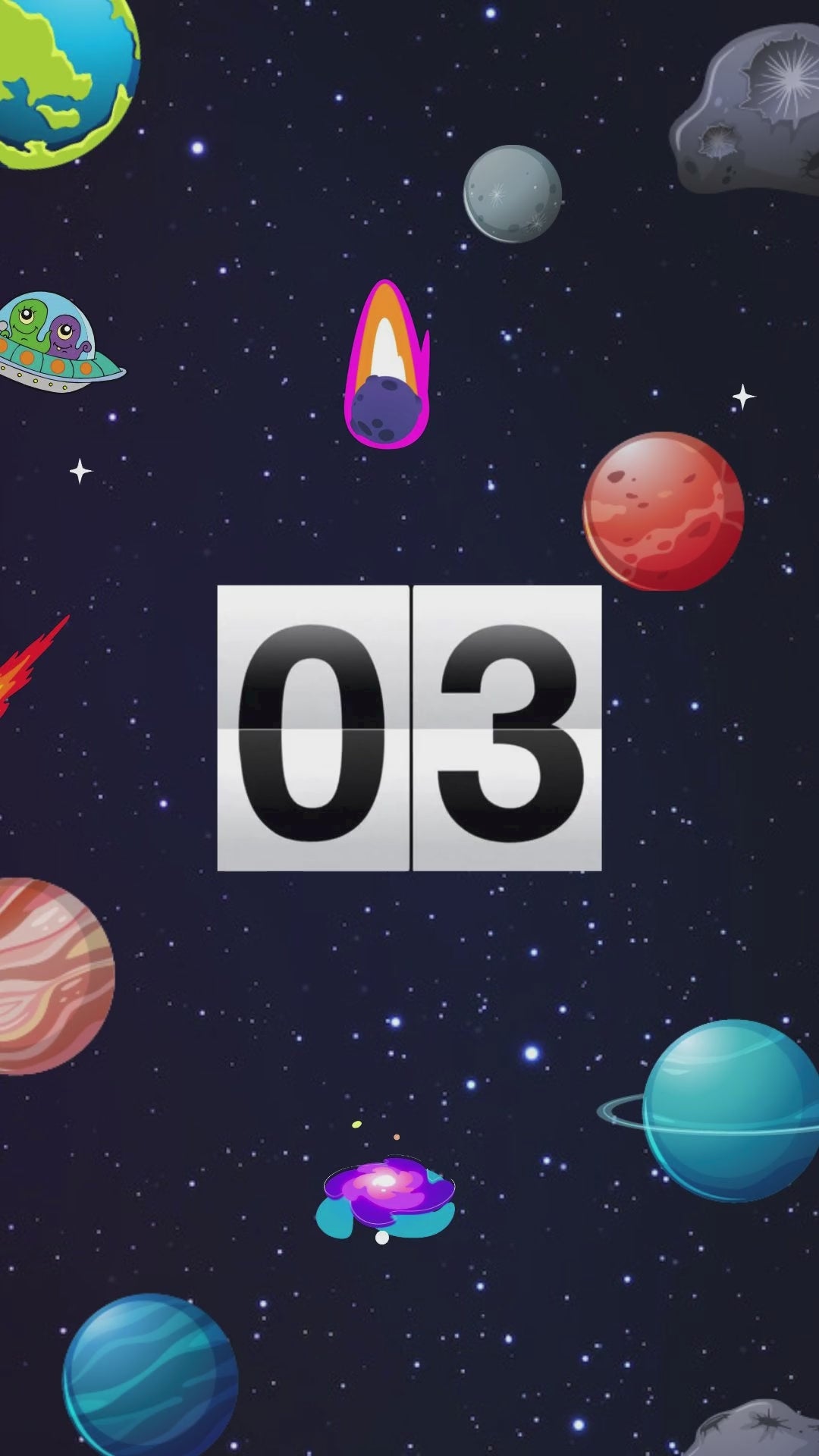 outerspace birthday party​