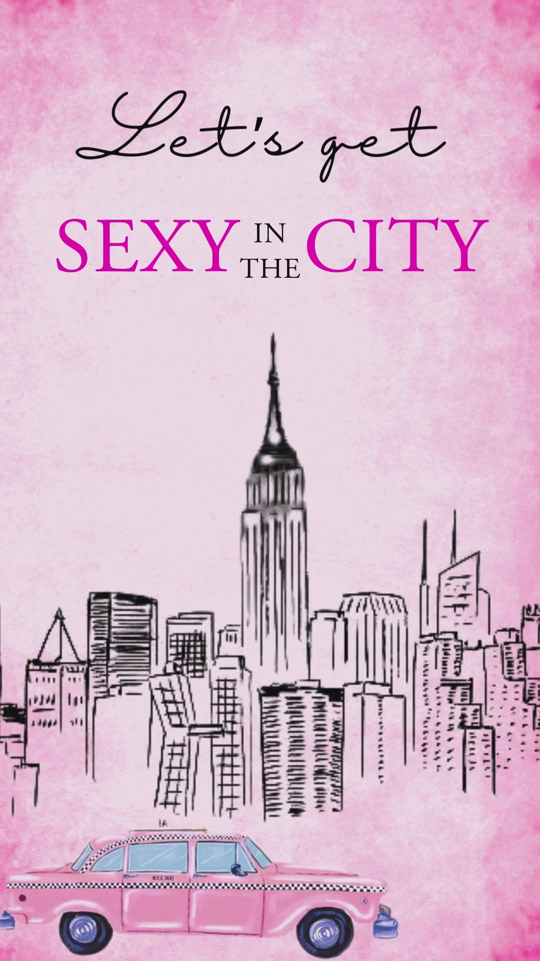 Sex and the City Birthday Animated Video Invitation | Canva Template | Instant Download